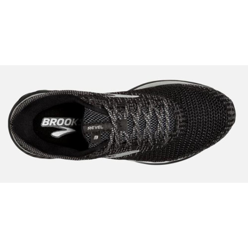 Brooks Revel 3 Women's Size 8.5 Running Shoes Black Athletic Trainer Sneakers - Picture 5 of 6
